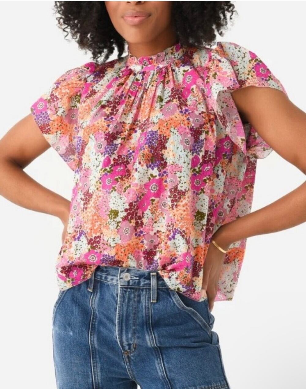 NWT Travato Carla Bouse, Birds of Paradise, Medium